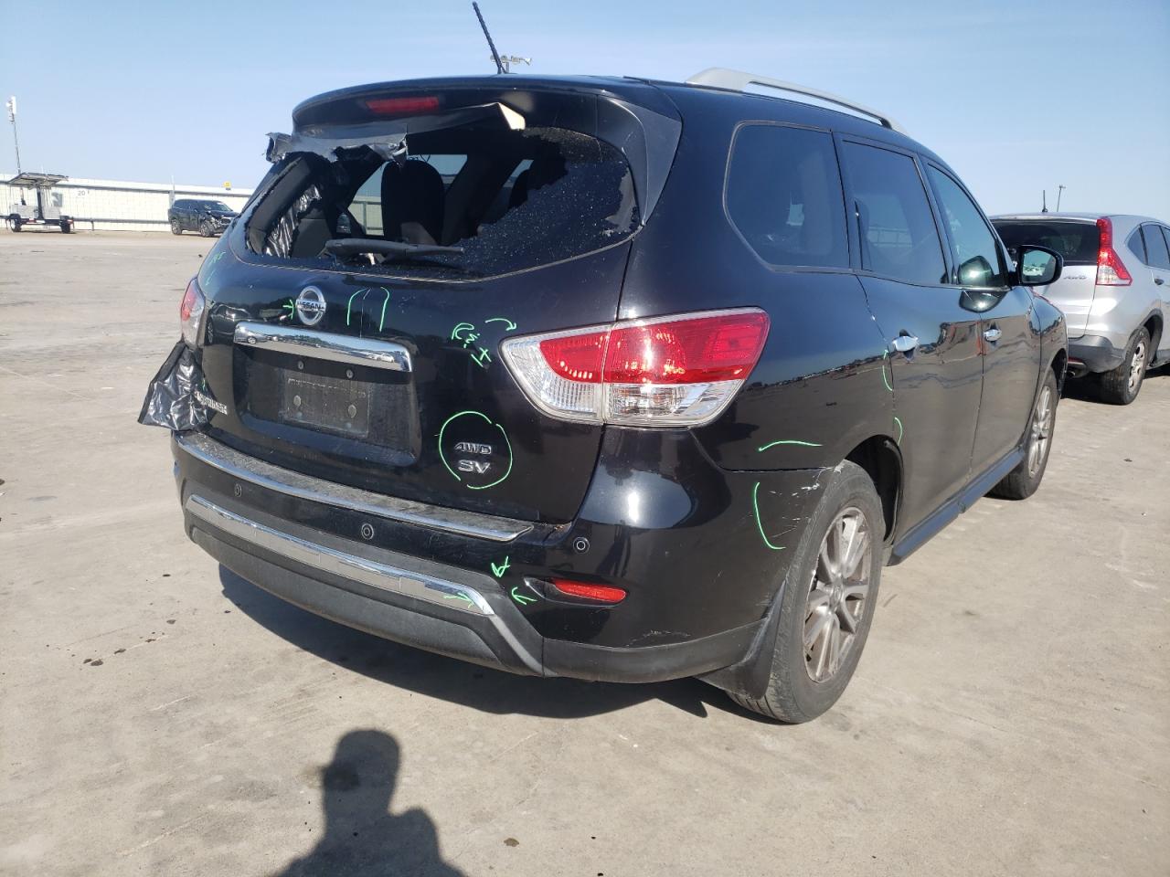 Photo 4 from auction – 2015 NISSAN PATHFINDER with VIN 5N1AR2MM4FC715921