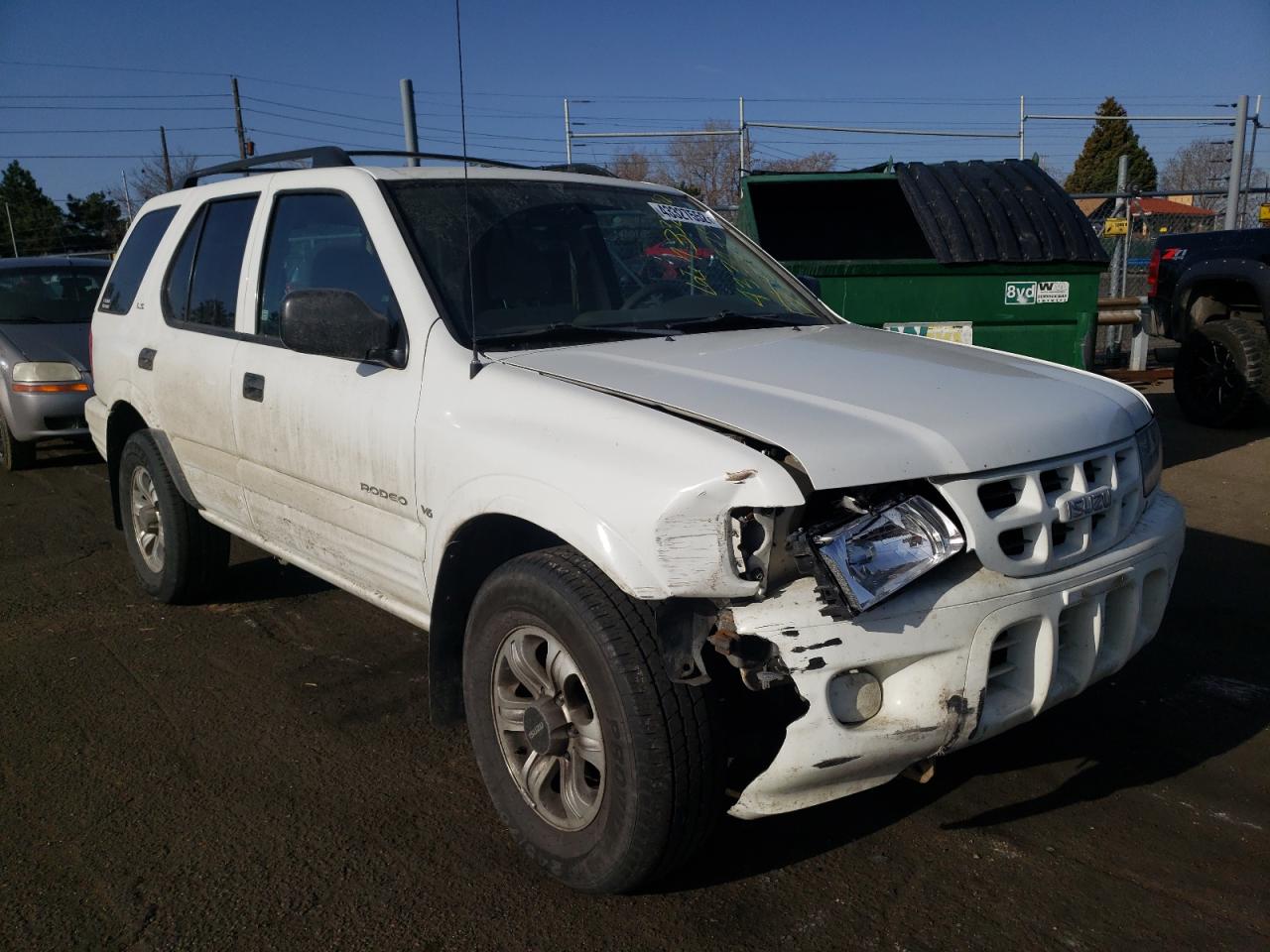 ISUZU RODEO S 2001 with VIN 4S2DM58W614345902 - Photo from auction