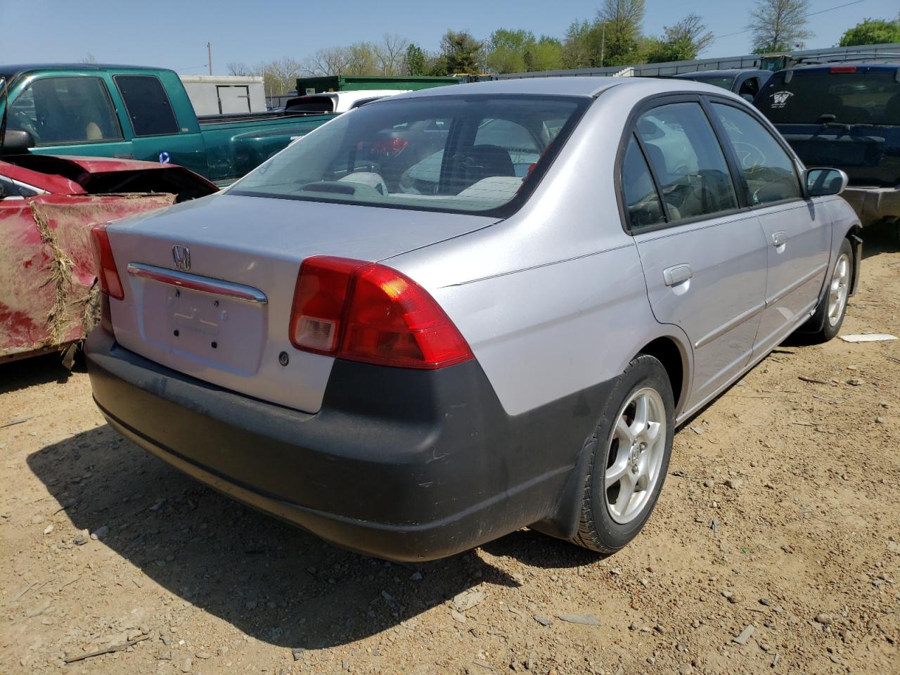 Photo 4 from auction – 2002 HONDA CIVIC EX with VIN 1HGES25792L073288