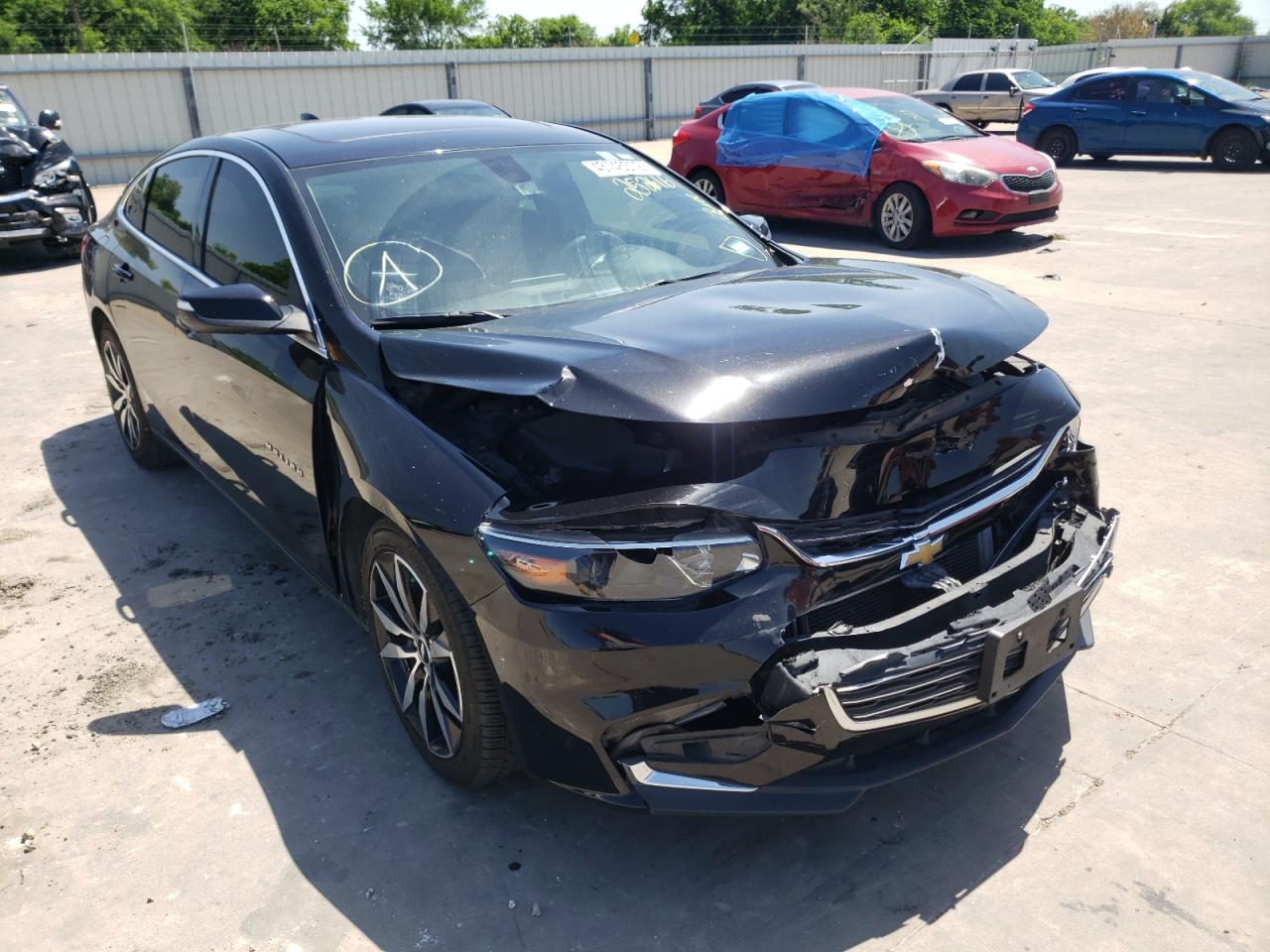 CHEVROLET MALIBU LT 2016 with VIN 1G1ZE5ST7GF252616 - Photo from auction