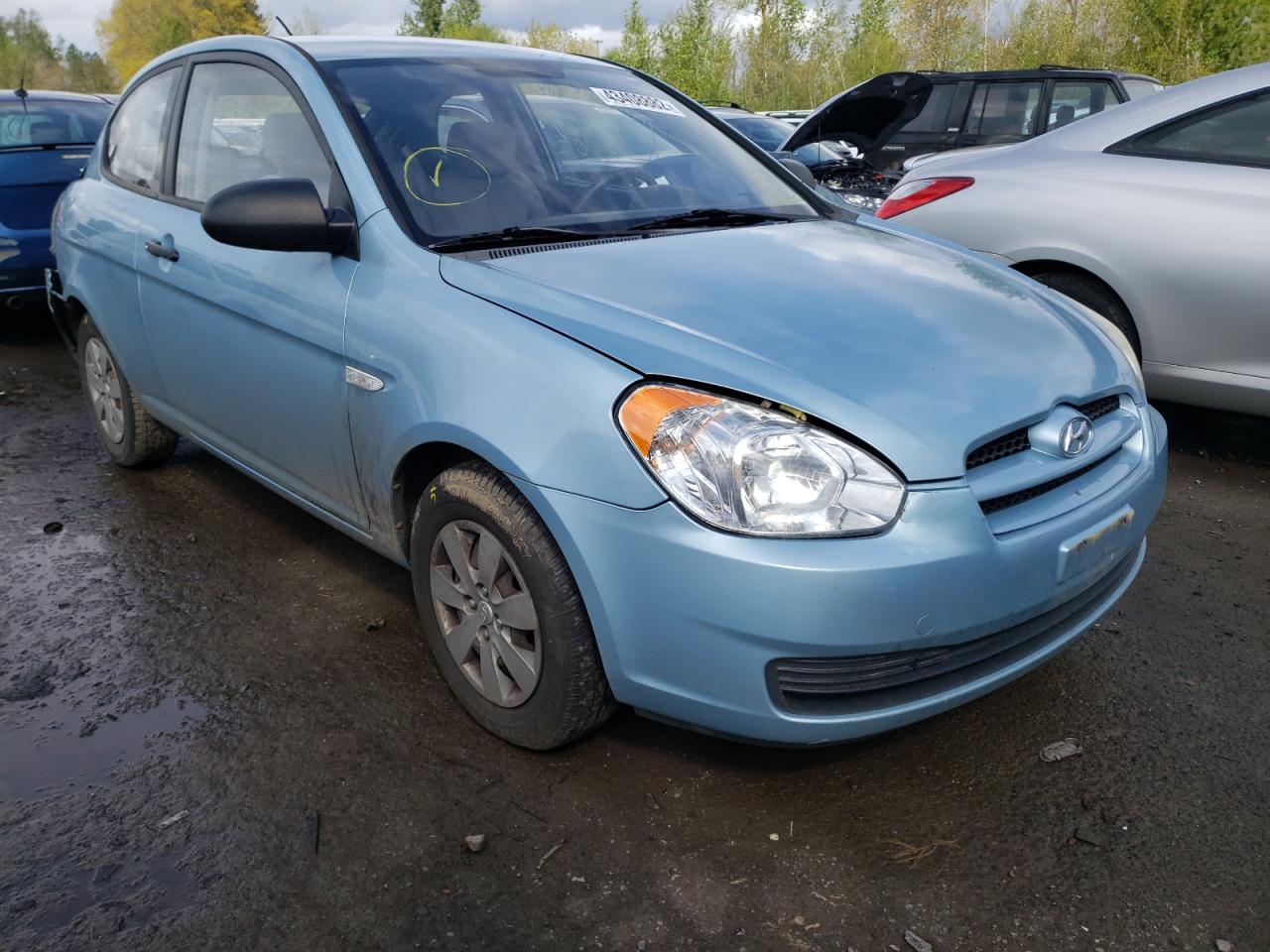HYUNDAI ACCENT 2008 with VIN KMHCM36C38U064604 - Photo from auction