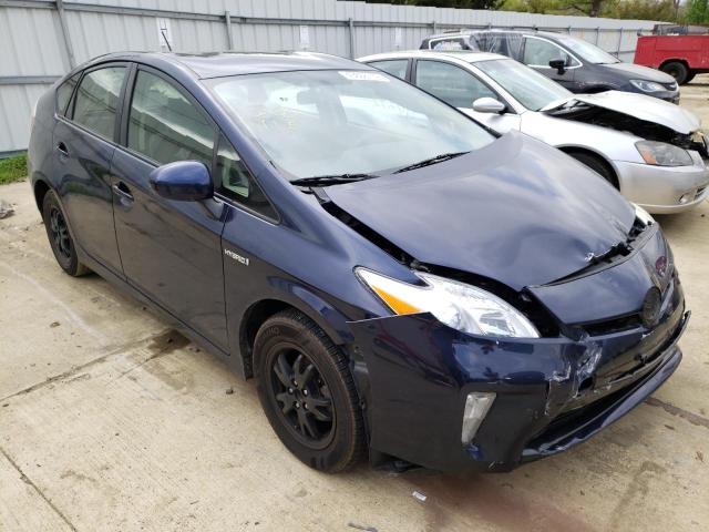 TOYOTA PRIUS 2012 with VIN JTDKN3DU3C1603421 - Photo from auction