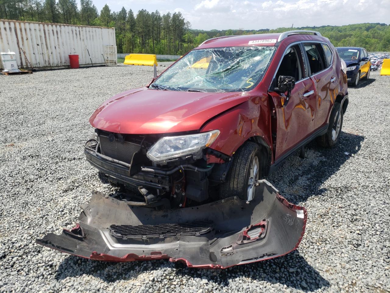 Photo 2 from auction – 2014 NISSAN ROGUE S with VIN 5N1AT2MVXEC821606