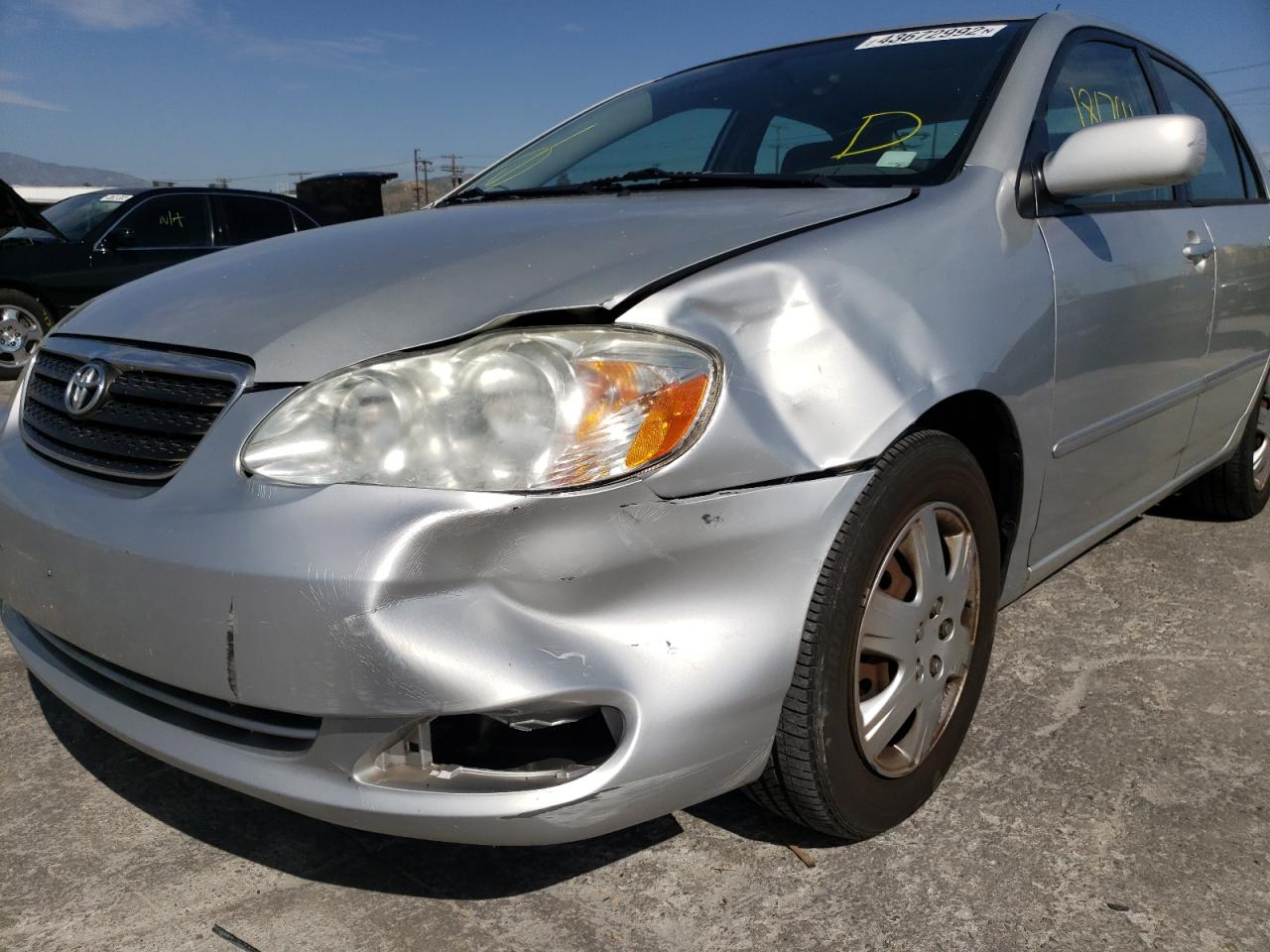 Photo 9 from auction – 2005 TOYOTA COROLLA CE with VIN 1NXBR30E45Z434896