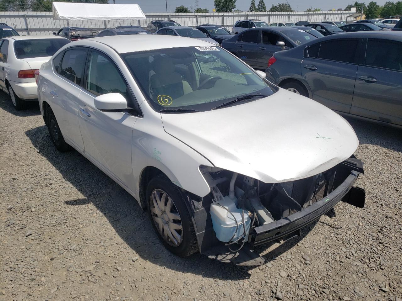 Photo 1 from auction – 2013 NISSAN SENTRA with VIN 3N1AB7AP4DL793883