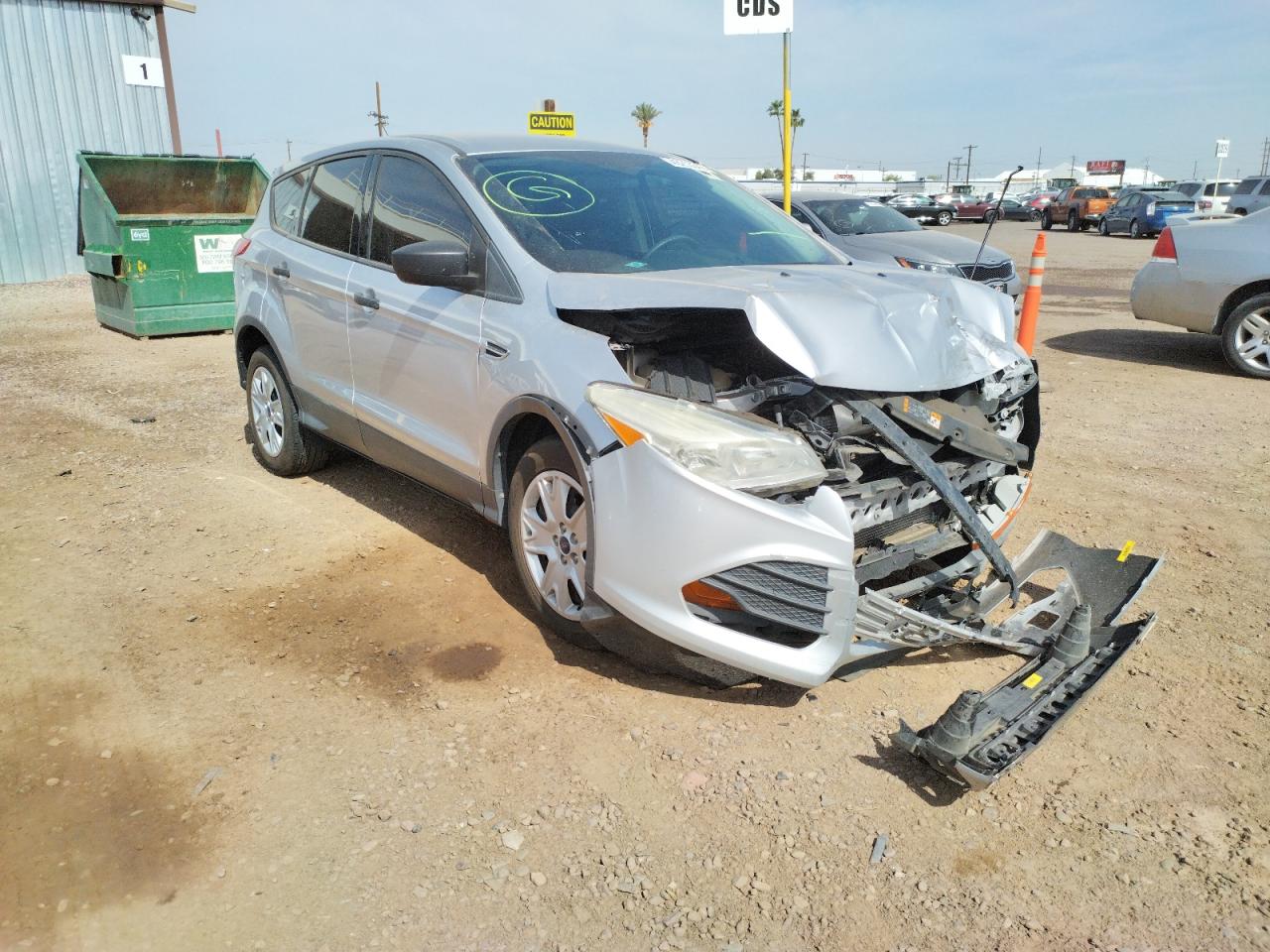 FORD ESCAPE 2013 with VIN 1FMCU0F70DUD94728 - Photo from auction