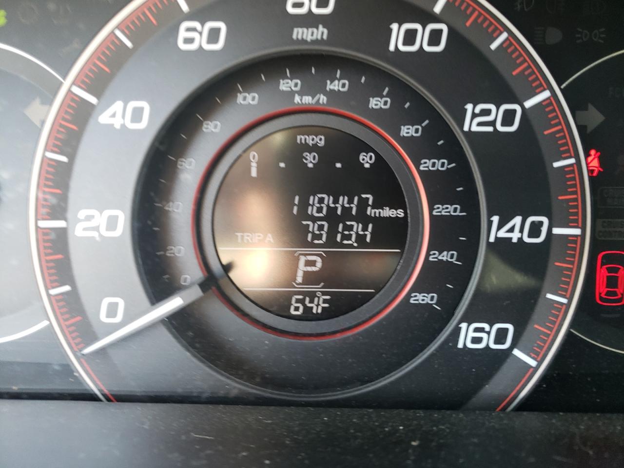 Photo 8 from auction – 2014 HONDA ACCORD EXL with VIN 1HGCT1B88EA007567