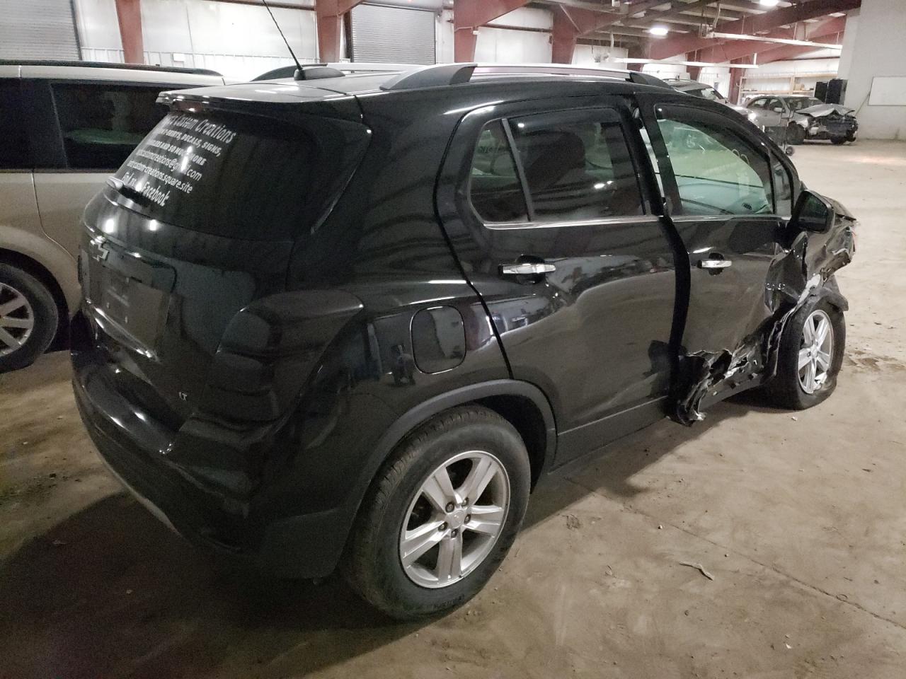 Photo 4 from auction – 2019 CHEVROLET TRAX 1LT with VIN 3GNCJLSB8KL344814