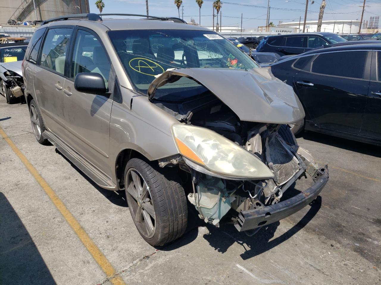 TOYOTA SIENNA CE 2006 with VIN 5TDZA23C76S446125 - Photo from auction