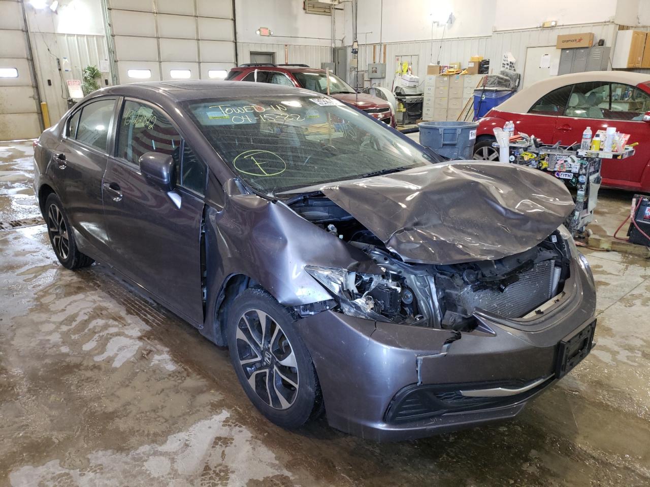 Photo 13 from auction – 2015 HONDA CIVIC EX with VIN 19XFB2F84FE298842