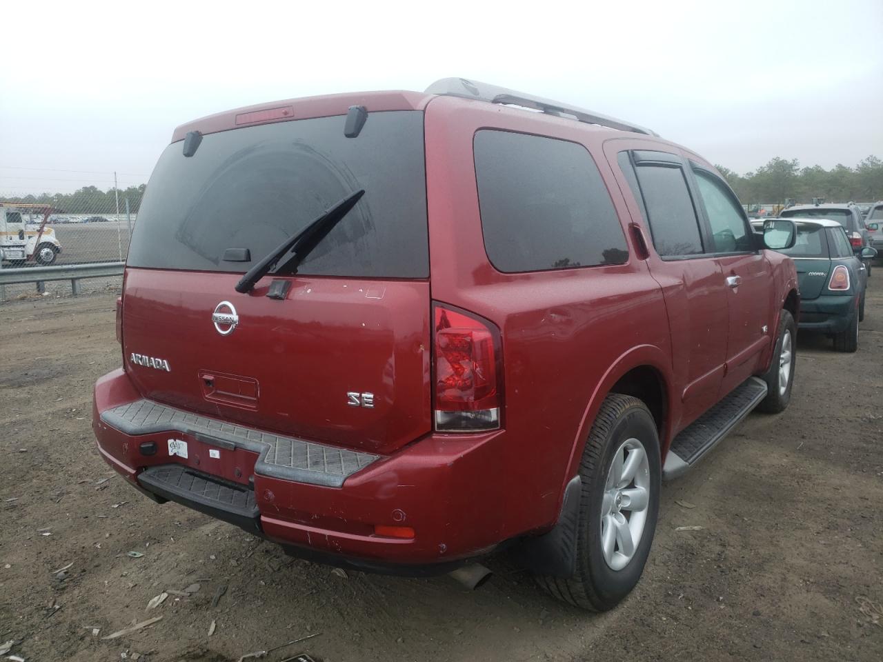 Photo 4 from auction – 2008 NISSAN ARMADA SE with VIN 5N1AA08C48N617170