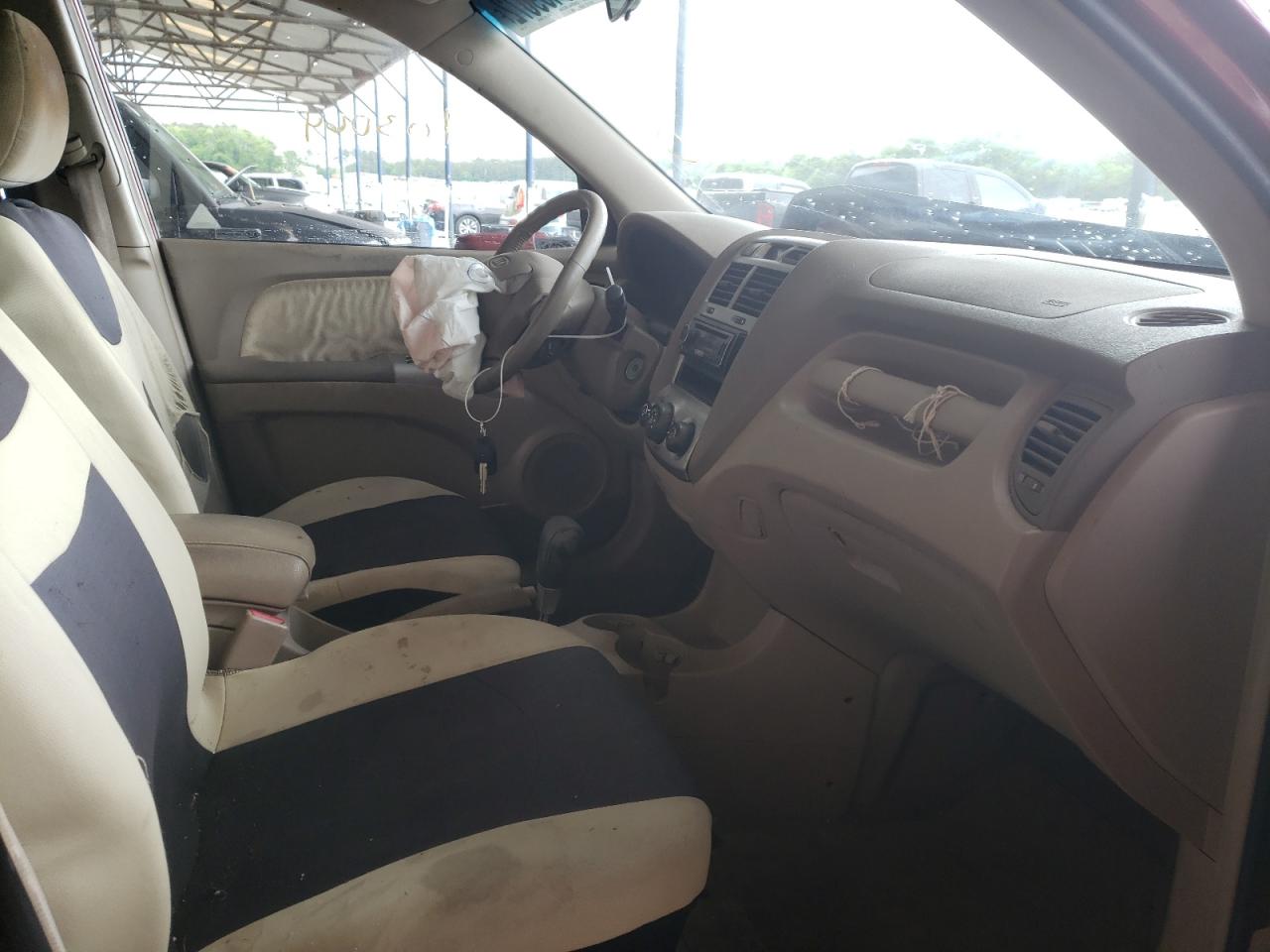 Photo 5 from auction – 2007 KIA SPORTAGE E with VIN KNDJF723977395994