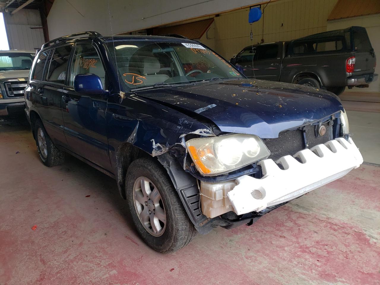 TOYOTA HIGHLANDER 2003 con VIN JTEGD21AX30047655 - Foto de la subasta