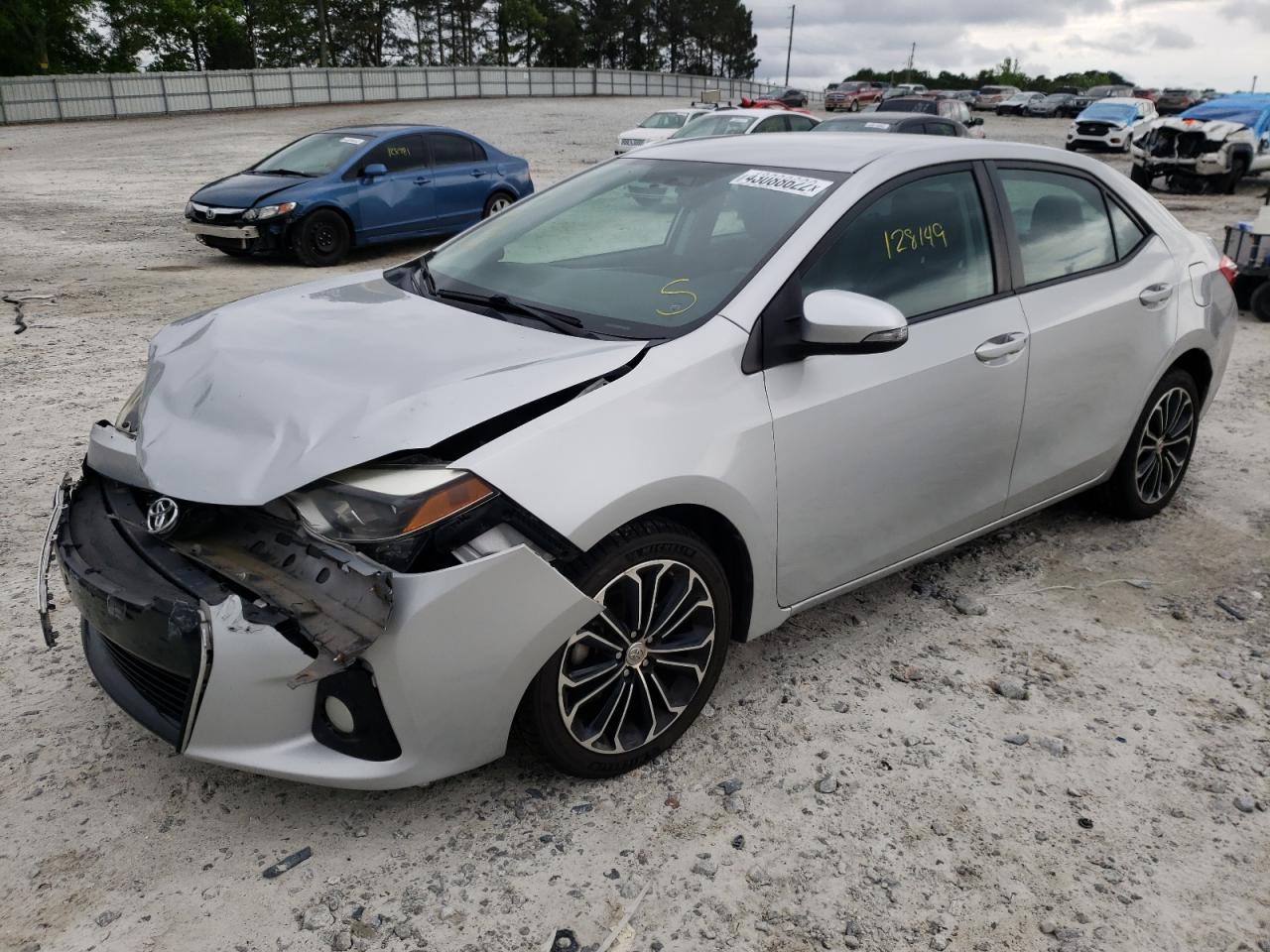 Photo 2 from auction – 2014 TOYOTA COROLLA L with VIN 2T1BURHE5EC136686
