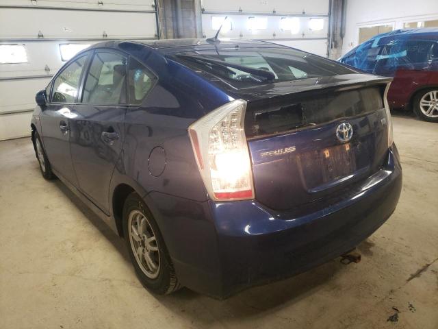 Photo 3 from auction – 2010 TOYOTA PRIUS with VIN JTDKN3DU2A0099446