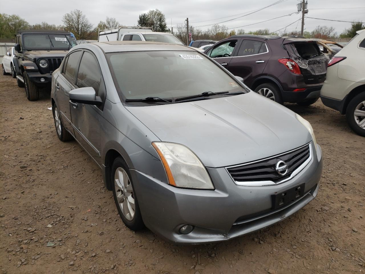 NISSAN SENTRA 2011 with VIN 3N1AB6AP3BL616782 - Photo from auction