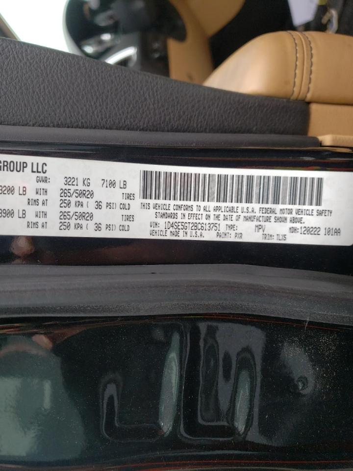 Photo 10 from auction – 2011 DODGE DURANGO CI with VIN 1D4SE5GT2BC613751