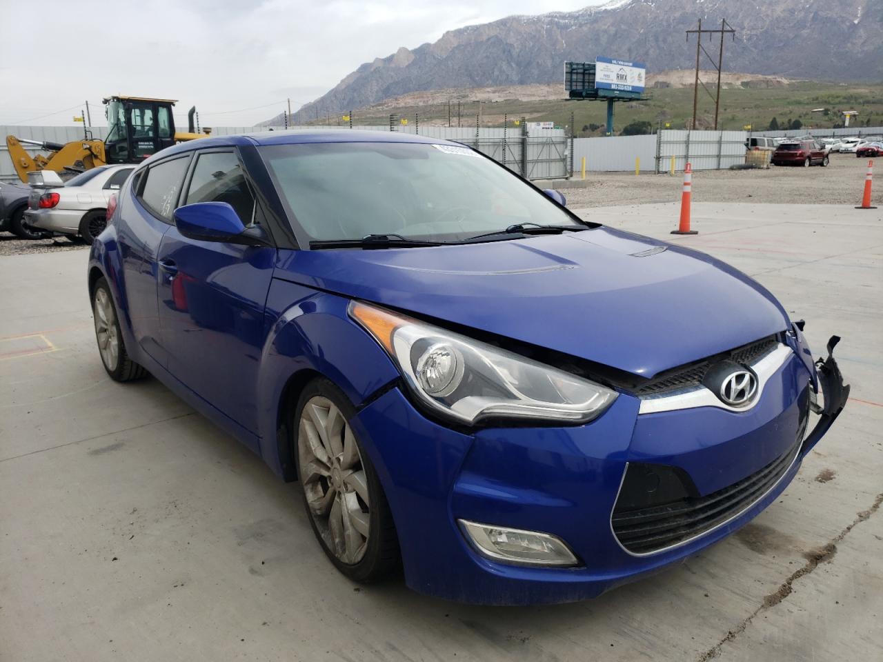 HYUNDAI VELOSTER 2012 with VIN KMHTC6AD7CU049729 - Photo from auction