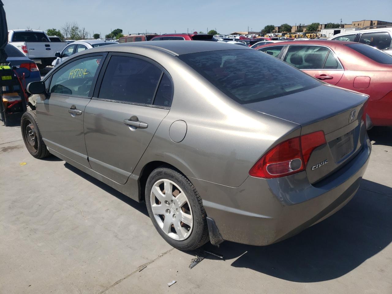 Photo 16 from auction – 2008 HONDA CIVIC LX with VIN 2HGFA16528H351226