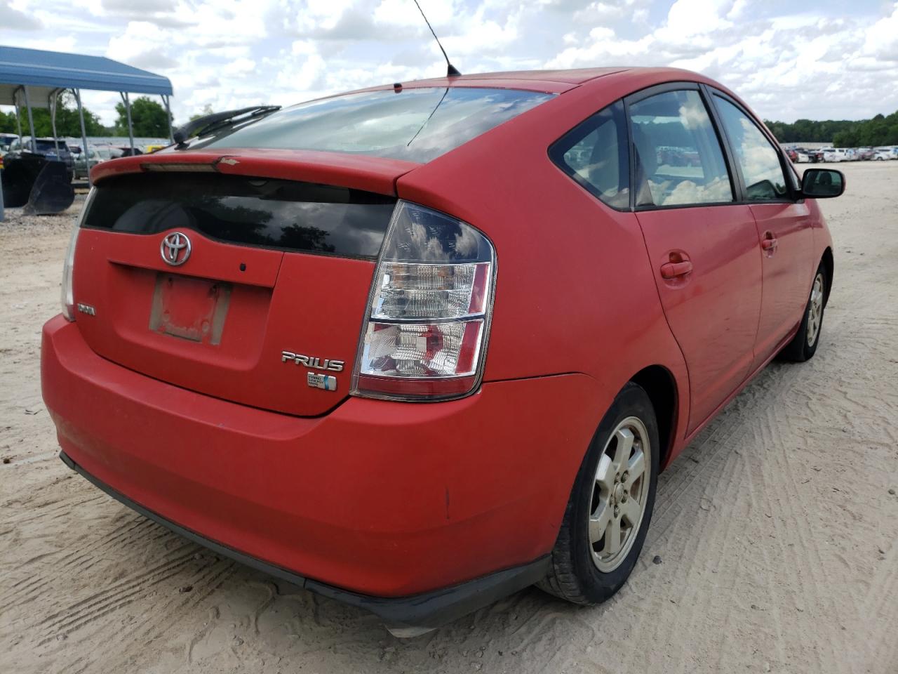 Photo 4 from auction – 2004 TOYOTA PRIUS with VIN JTDKB20U540077356