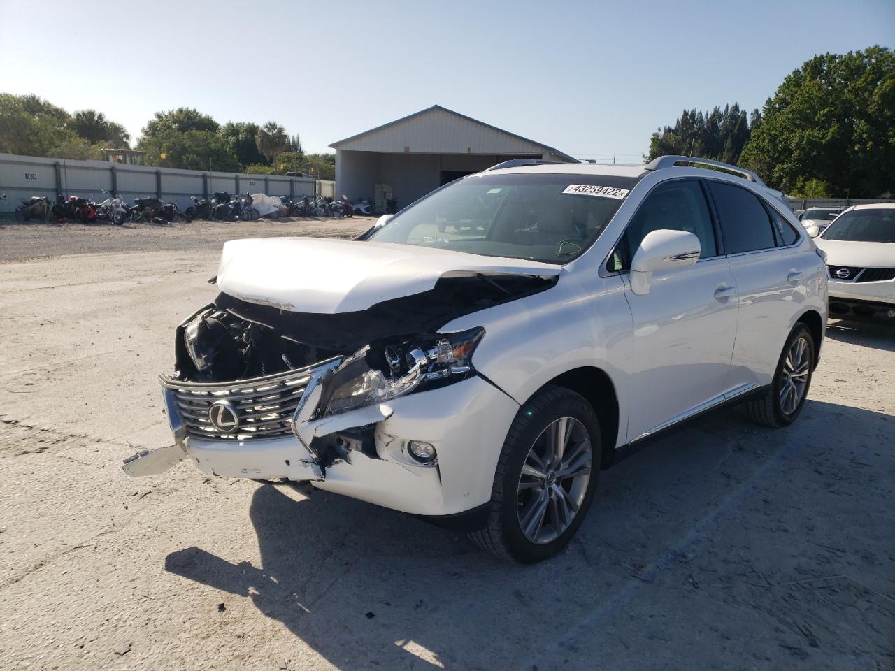 Photo 2 from auction – 2015 LEXUS RX 350 with VIN 2T2ZK1BA1FC161383