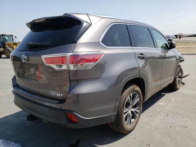 Photo 4 from auction – 2016 TOYOTA HIGHLANDER with VIN 5TDKKRFH8GS150000