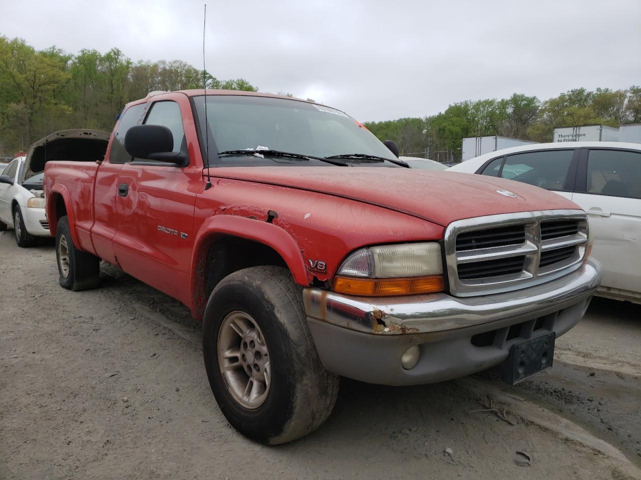 DODGE DAKOTA 1999 with VIN 1B7GG22Y8XS202236 - Photo from auction