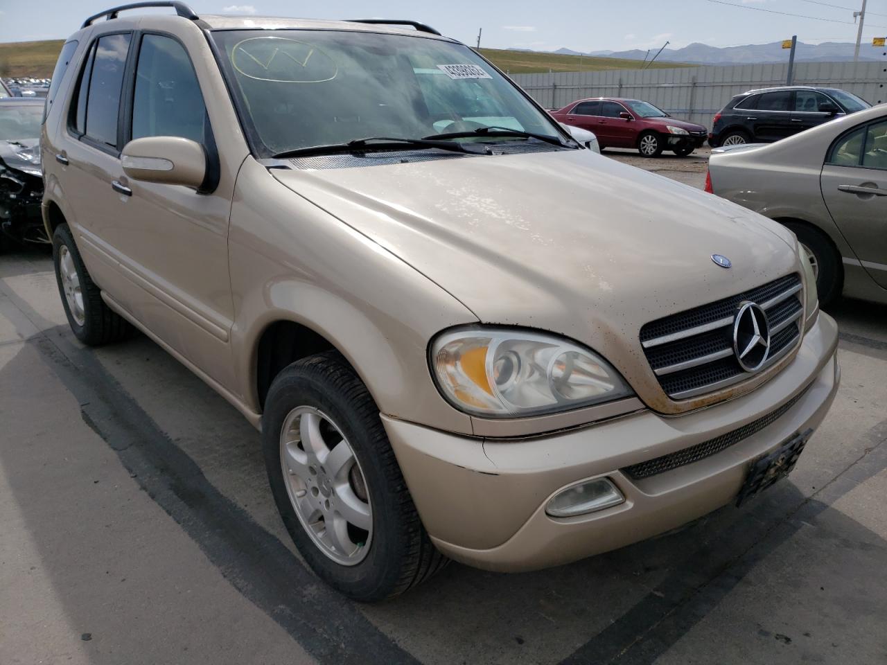 MERCEDES-BENZ ML500 2002 with VIN 4JGAB75E62A358272 - Photo from auction