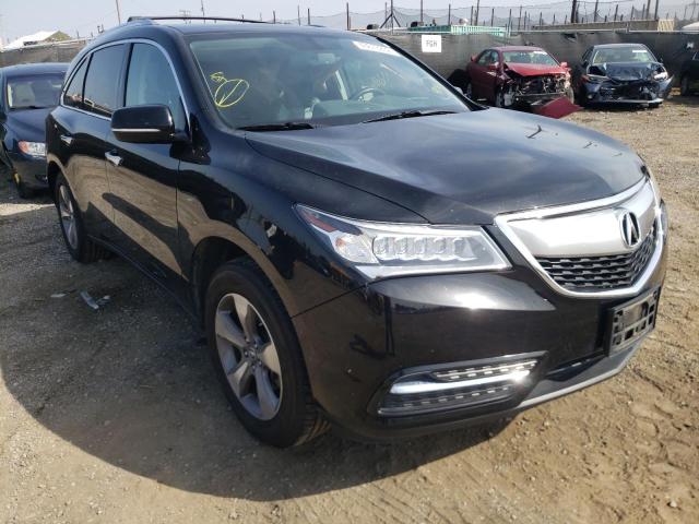 ACURA MDX 2014 with VIN 5FRYD4H29EB026768 - Photo from auction