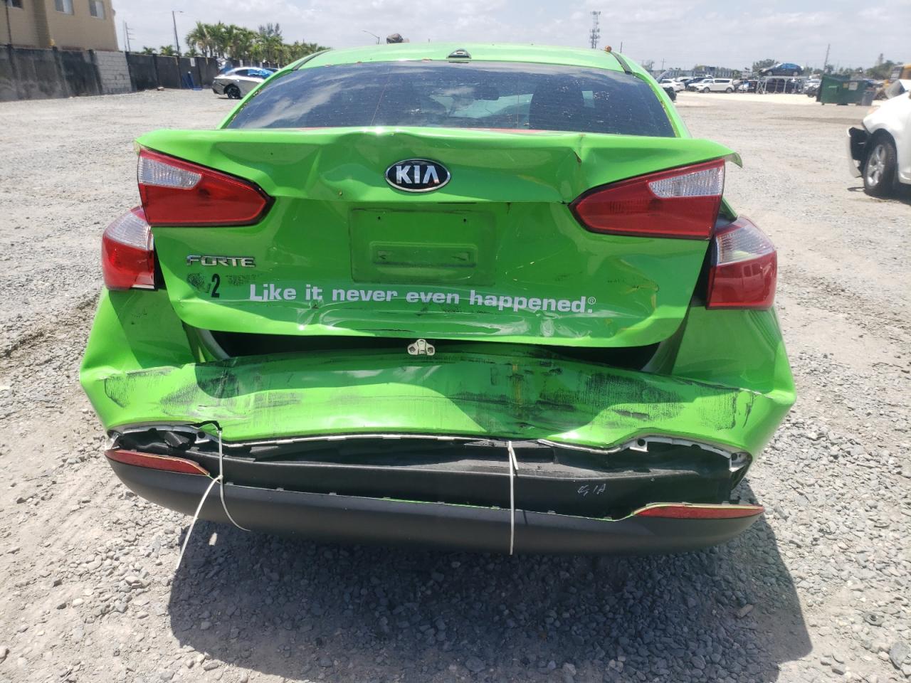 Photo 9 from auction – 2016 KIA FORTE LX with VIN KNAFK4A60G5438896