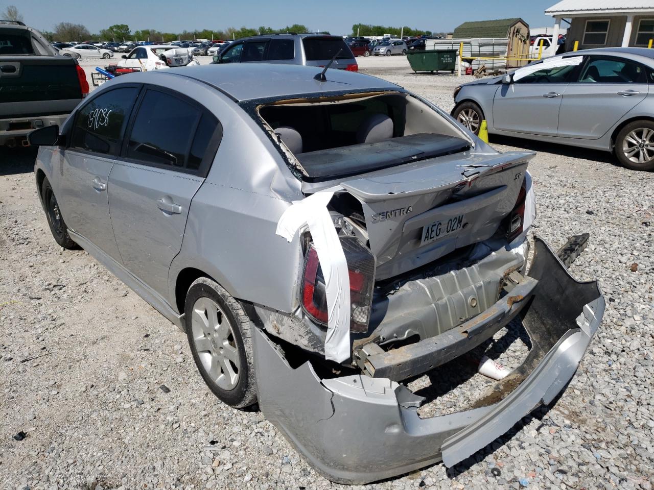 Photo 3 from auction – 2010 NISSAN SENTRA 2.0 with VIN 3N1AB6AP3AL653443