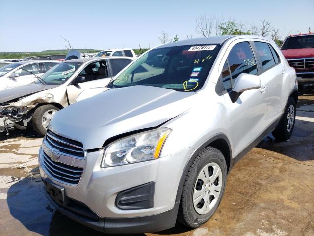 Photo 2 from auction – 2015 CHEVROLET TRAX LS with VIN KL7CJKSB0FB056731