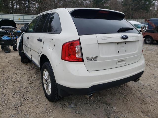 Photo 3 from auction – 2013 FORD EDGE SE with VIN 2FMDK3GC9DBE29568