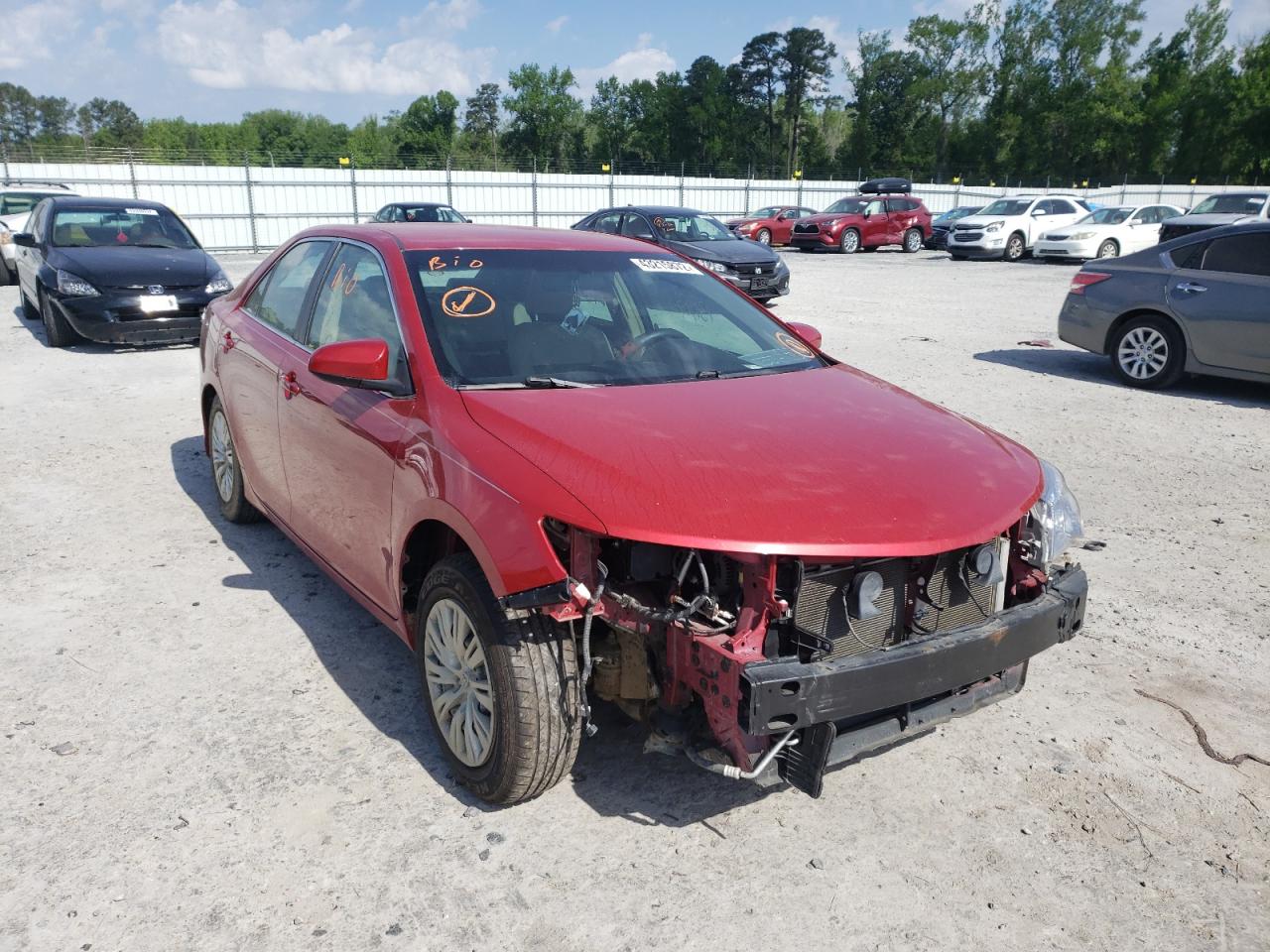 Photo 1 from auction – 2014 TOYOTA CAMRY L with VIN 4T1BF1FK5EU781521