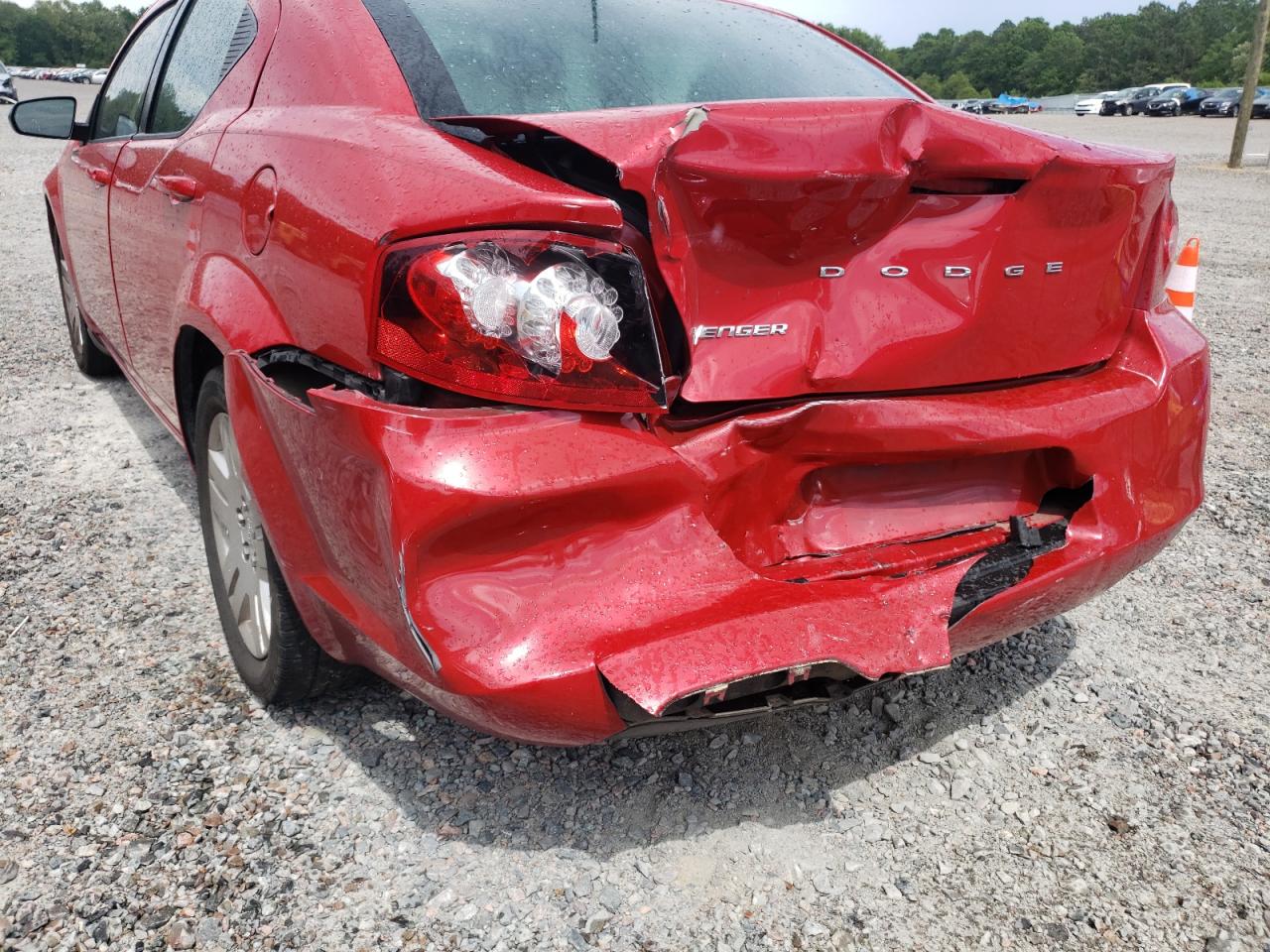 Photo 9 from auction – 2014 DODGE AVENGER SE with VIN 1C3CDZAB1EN127859