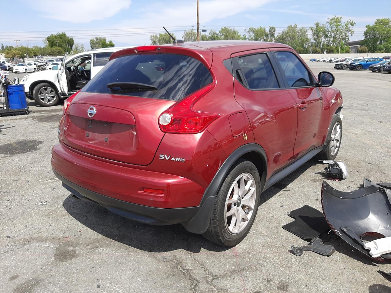 Photo 4 from auction – 2011 NISSAN JUKE S with VIN JN8AF5MV2BT007687