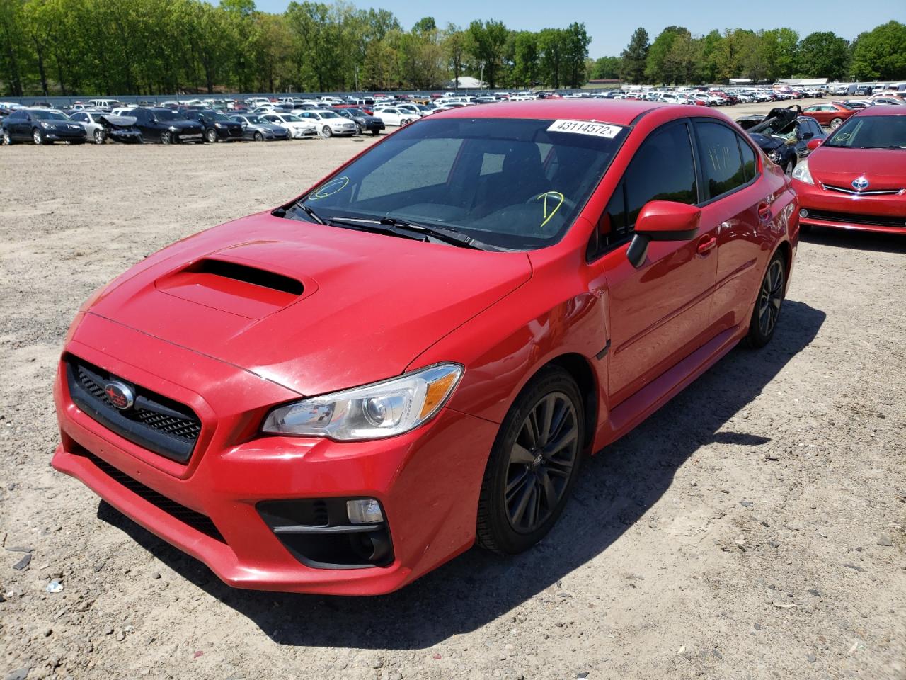 Photo 2 from auction – 2017 SUBARU WRX with VIN JF1VA1B64H9837986