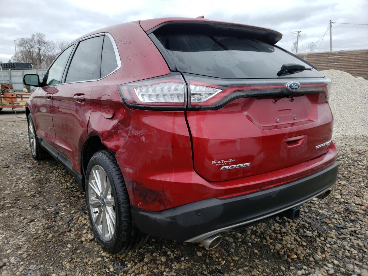 Photo 3 from auction – 2018 FORD EDGE TITAN with VIN 2FMPK4K85JBB05356