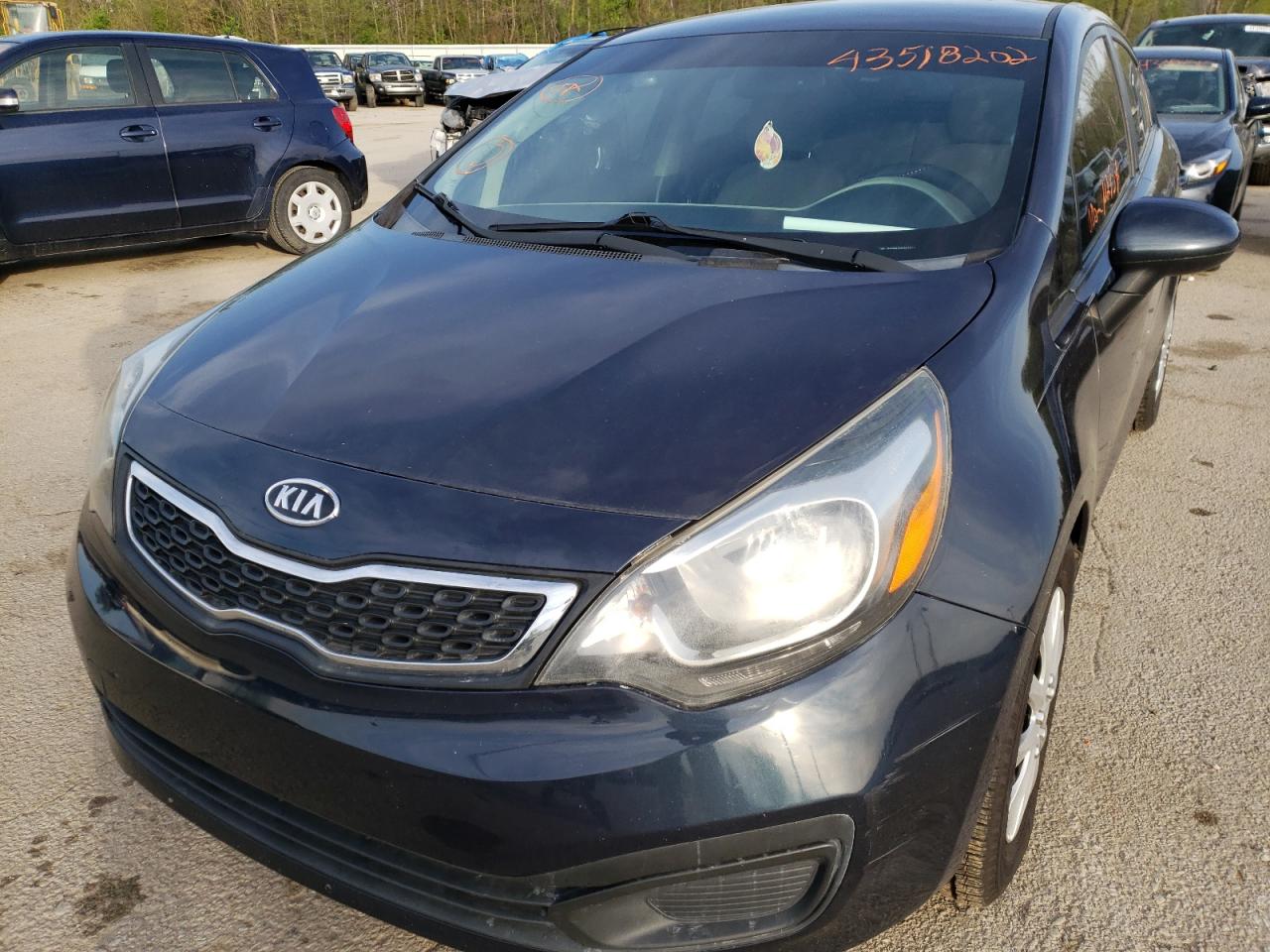 Photo 9 from auction – 2012 KIA RIO EX with VIN KNADN4A38C6073179