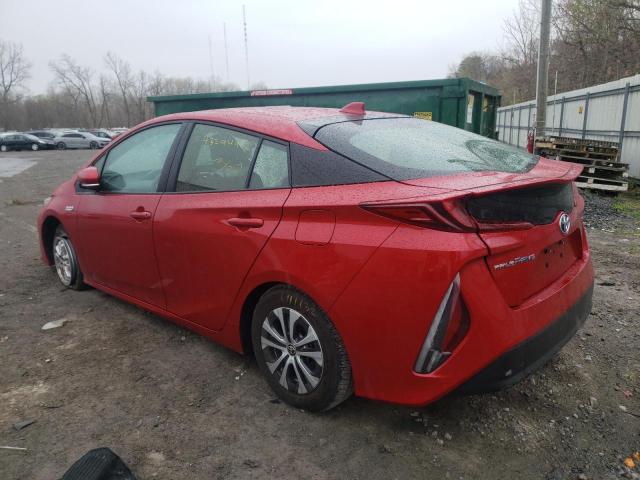 Photo 3 from auction – 2021 TOYOTA PRIUS PRIM with VIN JTDKAMFPXM3165138