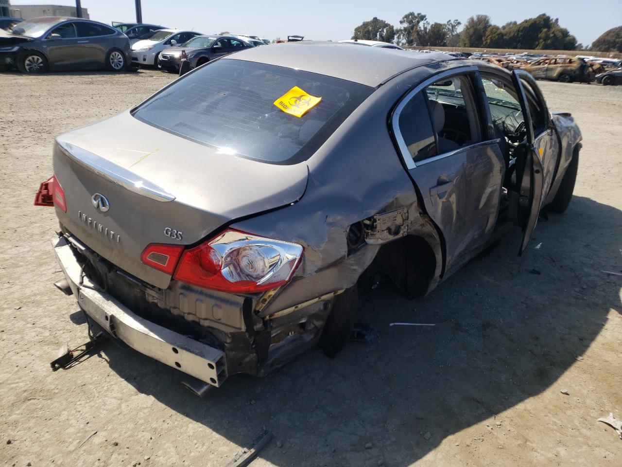 Photo 4 from auction – 2007 INFINITI G35 with VIN JNKBV61E97M702083