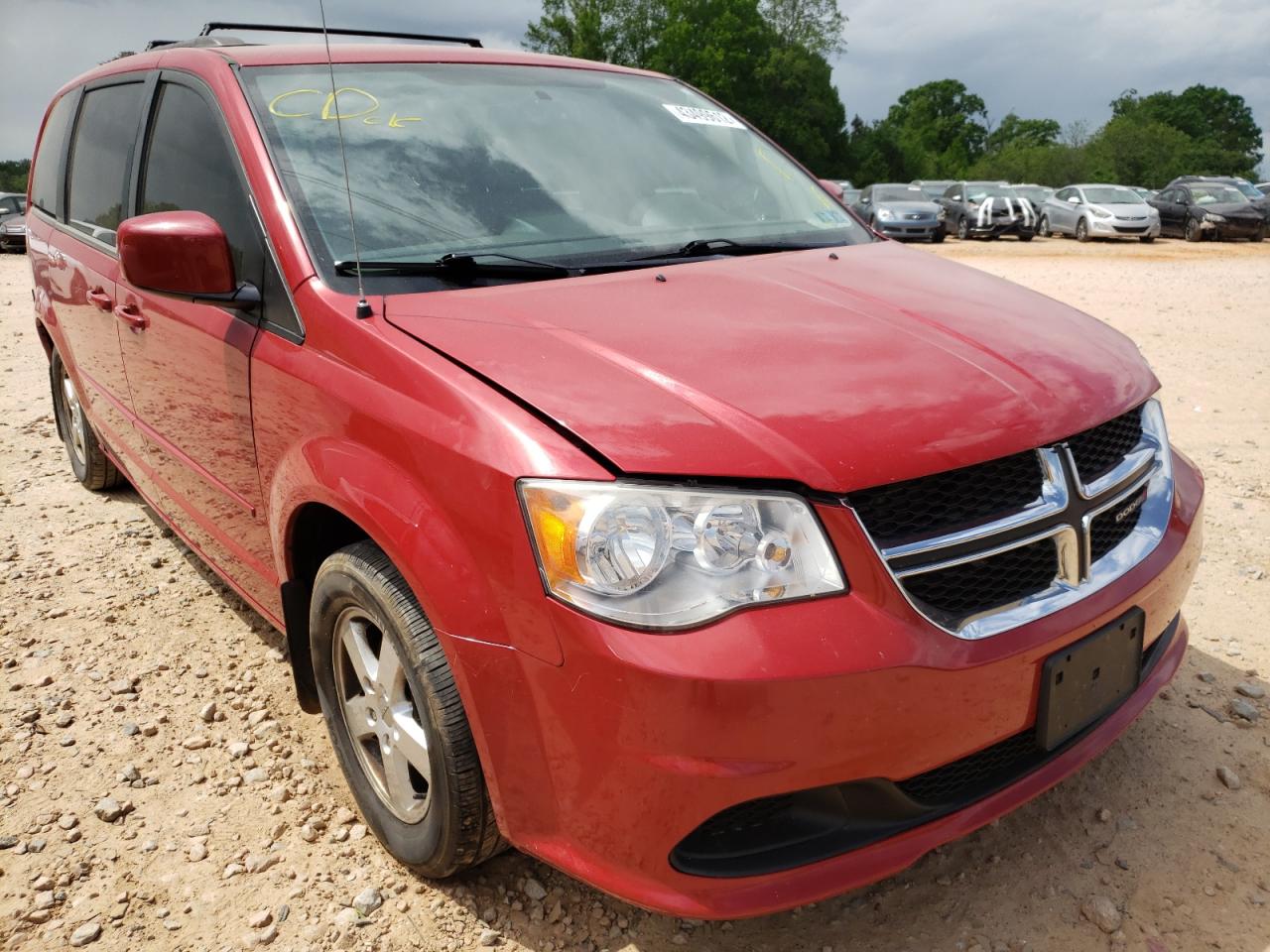 DODGE GRAND CARA 2012 with VIN 2C4RDGCG2CR298879 - Photo from auction