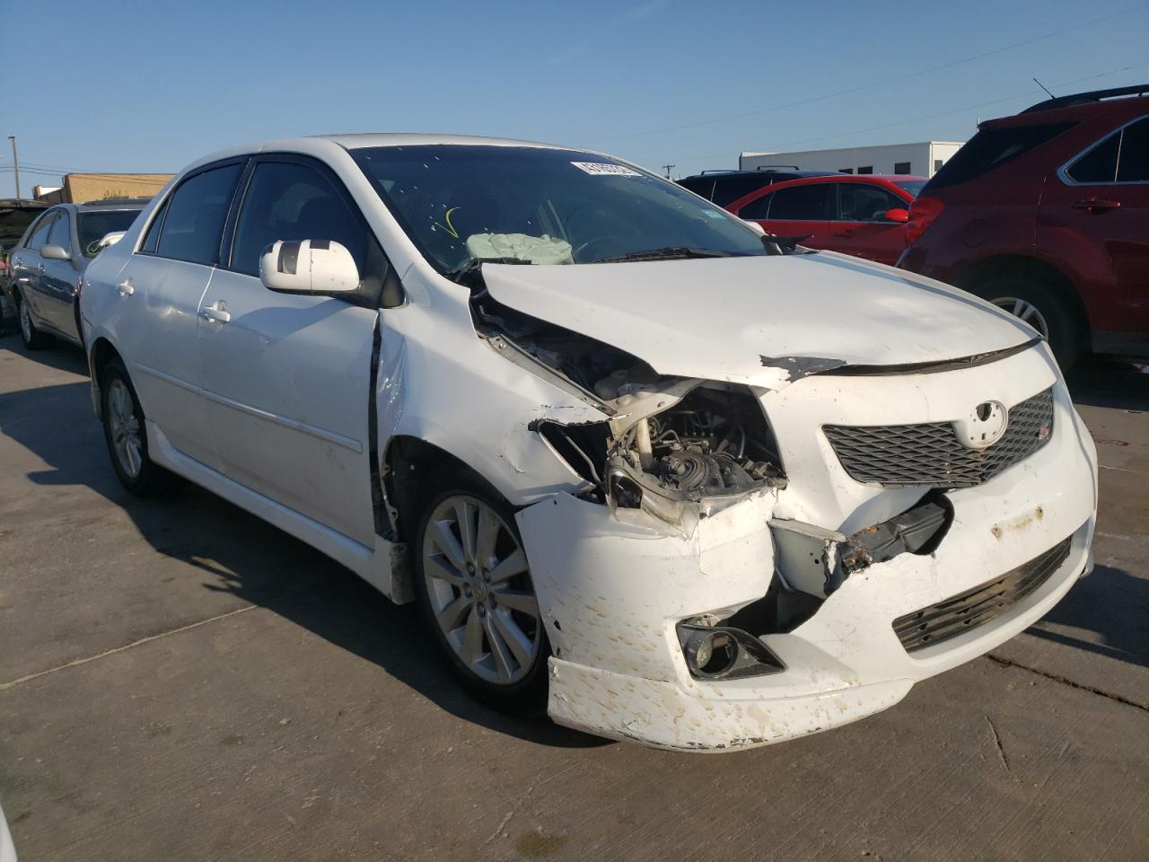 TOYOTA COROLLA BA 2009 with VIN 1NXBU40E19Z049080 - Photo from auction