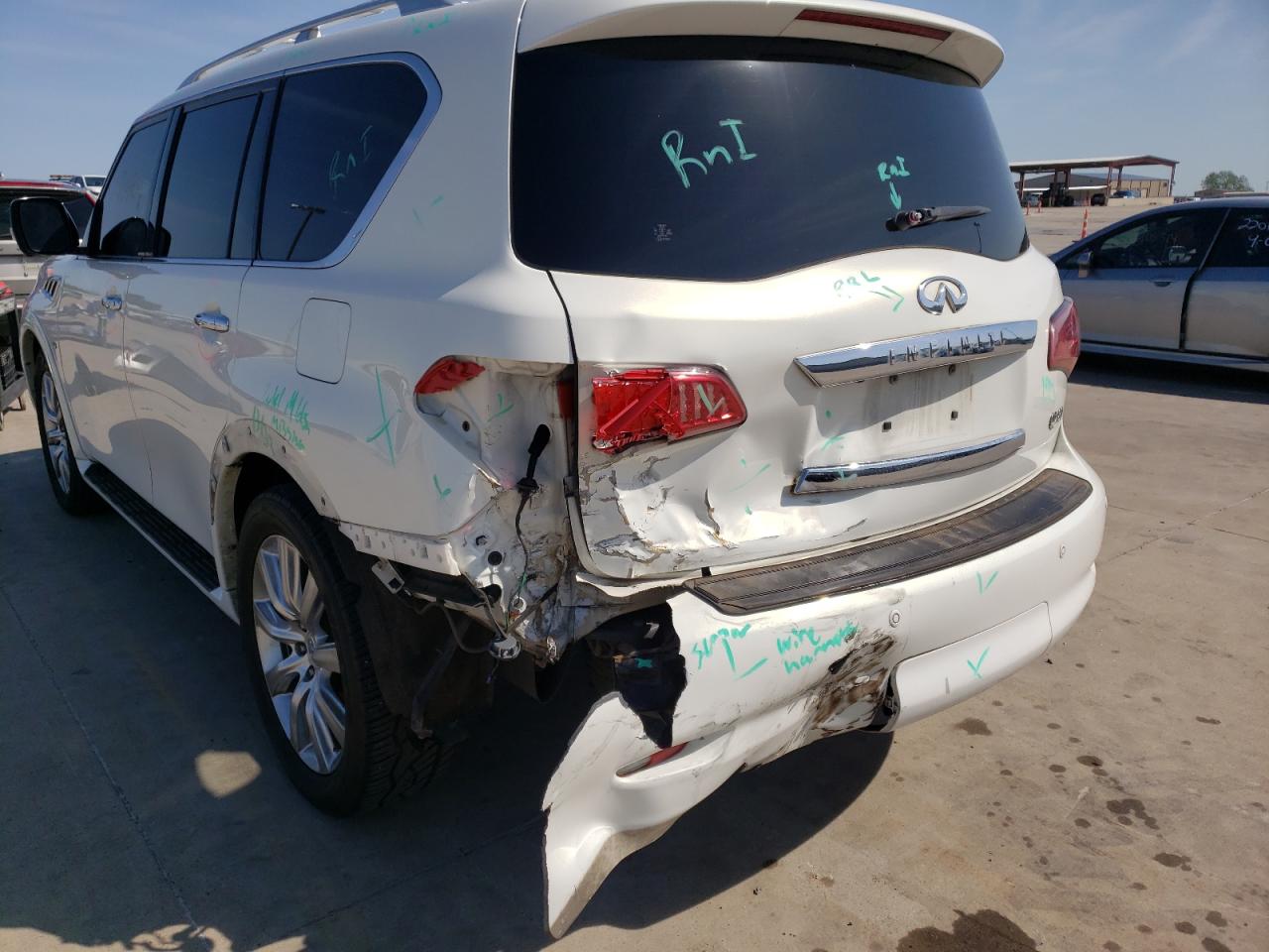 Photo 9 from auction – 2014 INFINITI QX80 with VIN JN8AZ2NF2E9551430