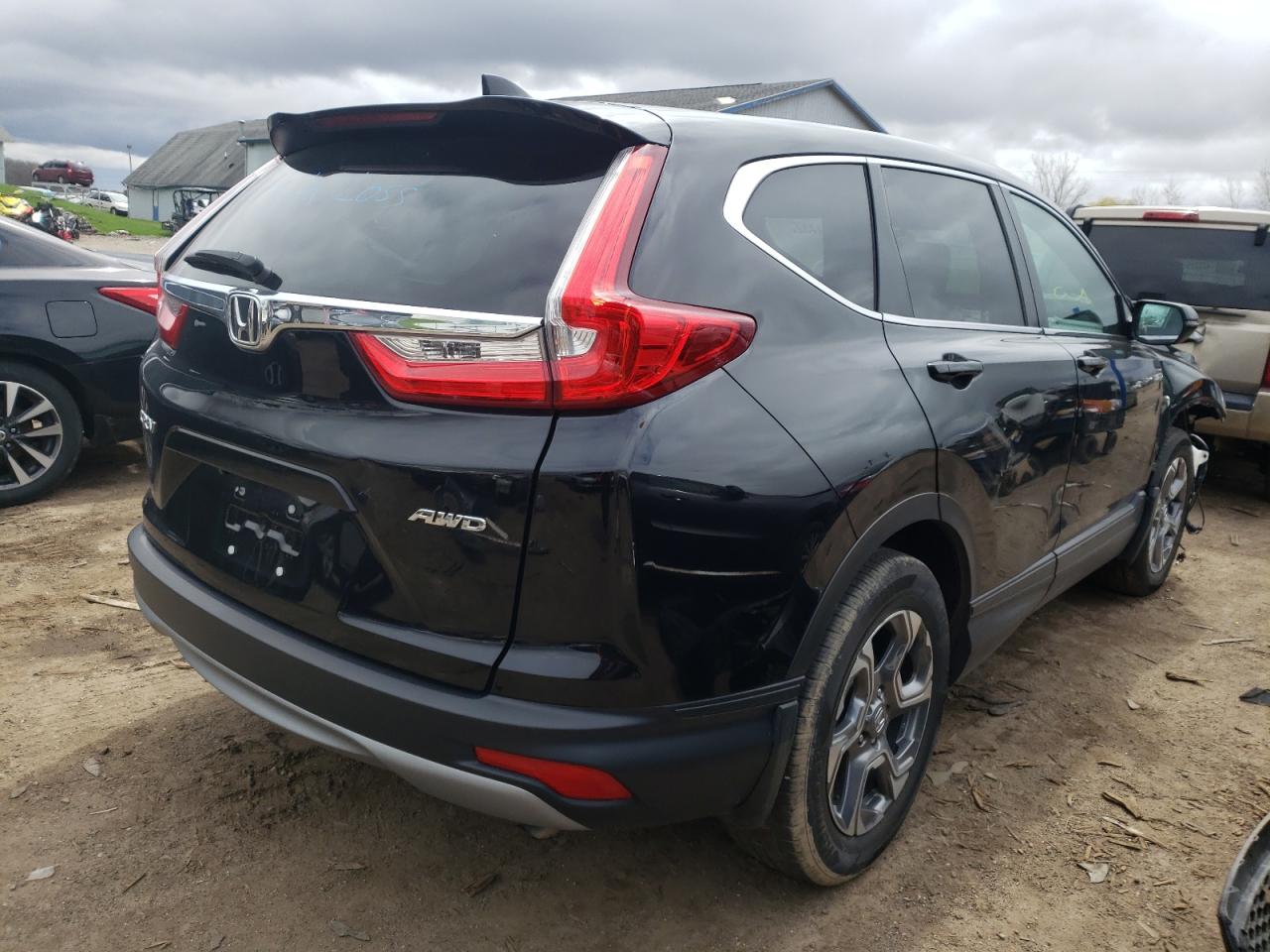 Photo 4 from auction – 2019 HONDA CR-V EX with VIN 2HKRW2H56KH664732