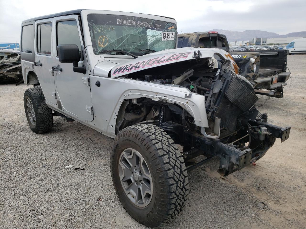 JEEP WRANGLER U 2012 with VIN 1C4HJWFG7CL219144 - Photo from auction