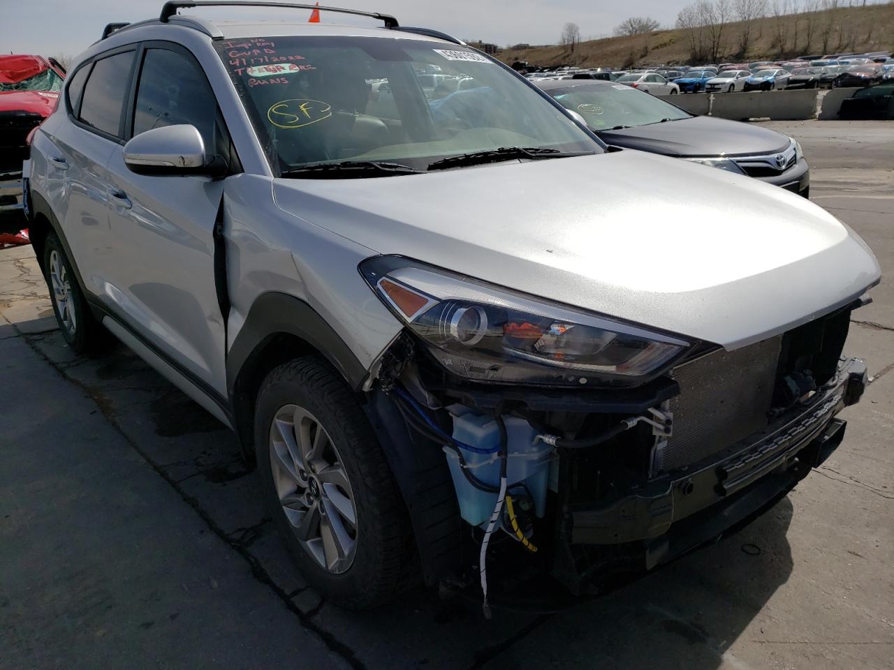 HYUNDAI TUCSON LIM 2017 with VIN KM8J3CA23HU459133 - Photo from auction