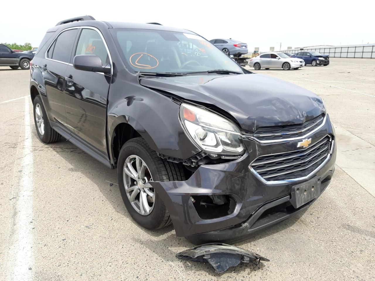 Photo 1 from auction – 2016 CHEVROLET EQUINOX LT with VIN 1GNALCEK0GZ104377