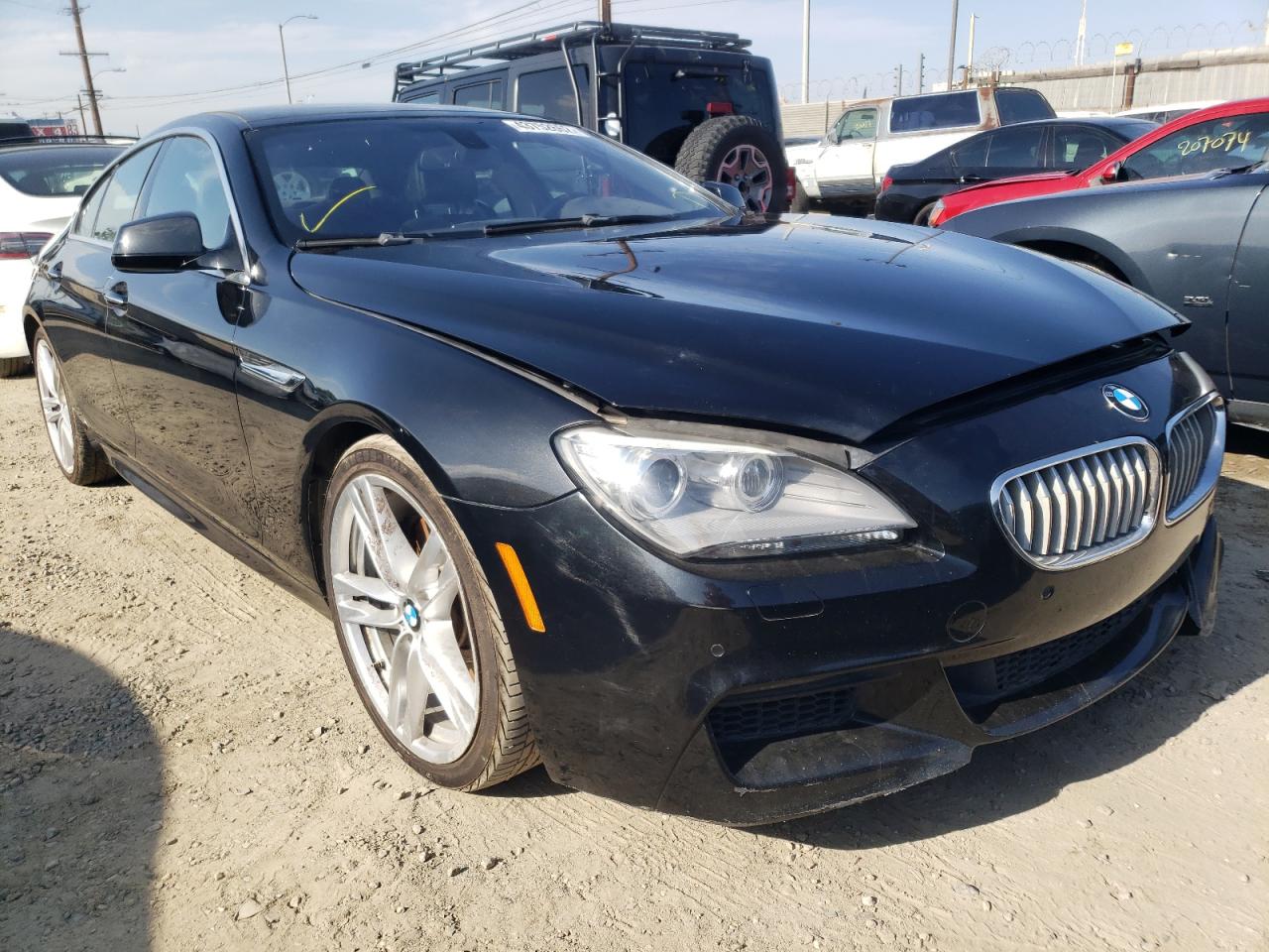 BMW 650 I 2013 with VIN WBA6B2C50DD128595 - Photo from auction