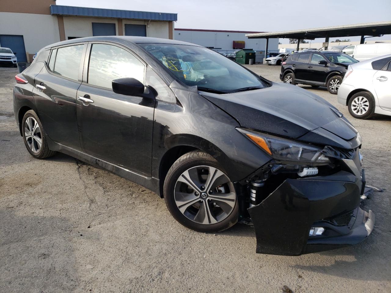 NISSAN LEAF SV 2022 with VIN 1N4AZ1CV4NC559053 - Photo from auction